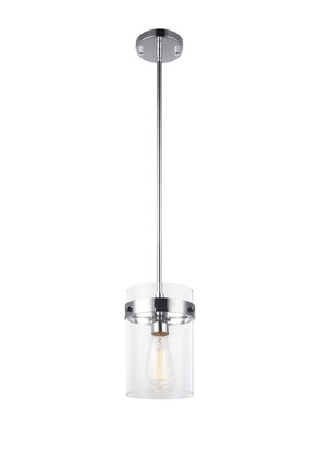 Matteo Lighting - C78401CH - One Light Pendant - Zale - Chrome