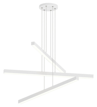 Matteo Lighting - C80843MW - LED Chandelier - Presley - Matte White