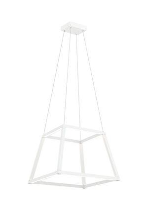 Matteo Lighting - C81316MW - LED Chandelier - Carlington - Matte White