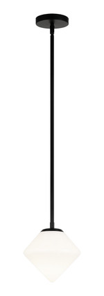 Matteo Lighting - C81751BKOP - One Light Chandelier - Novo - Black
