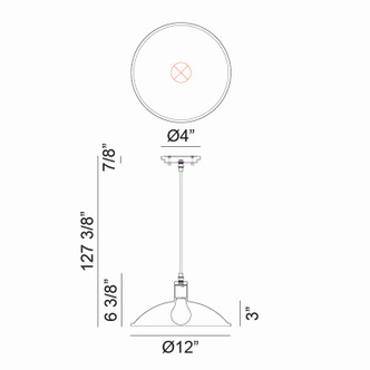 Farmley One Light Pendant (C81901MW)