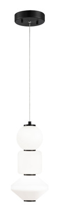 Matteo Lighting - C82412OB - LED Pendant - Dango - Oxidized Black