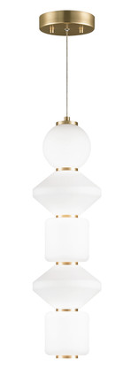 Matteo Lighting - C82416OG - LED Pendant - Dango - Oxidized Gold