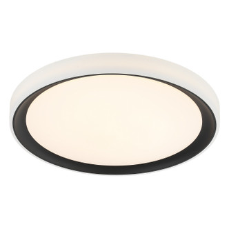 Matteo Lighting - M19019BK - One Light Flush Mount - Oculus - Black