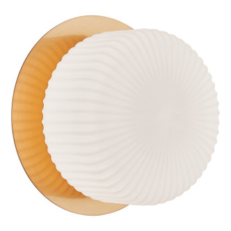 Matteo Lighting - S01301AGOP - LED Wall Sconce - Knobbel - Aged Gold Brass