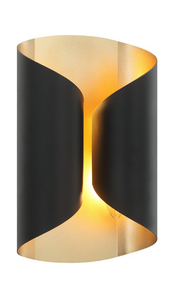 Matteo Lighting - S01602MB - Two Light Wall Sconce - Ripcurl - Matte Black