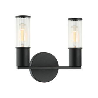 Matteo Lighting - S02802MB - Two Light Wall Sconce - KLARICE - Matte Black
