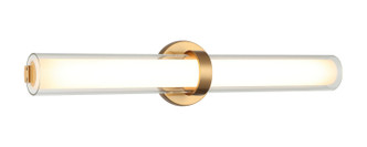 Matteo Lighting - S03524AG - LED Wall Sconce - Satchie - Aged Gold Brass