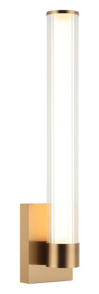 Matteo Lighting - S06420AG - LED Vanity - MACIE - Aged Gold Brass