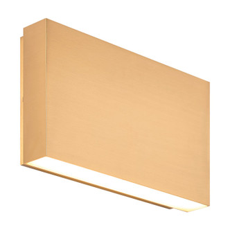 Matteo Lighting - S06609AG - LED Outdoor Lantern - WESTON - Aged Gold Brass