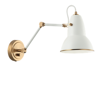 Matteo Lighting - S08421AGWH - One Light Wall Sconce - BUZZ - White