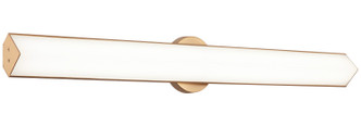Matteo Lighting - S09932AG - LED Vanity - JADE - Aged Gold Brass