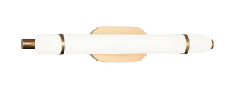 Matteo Lighting - S10424AG - LED Vanity - Finnegan - Aged Gold Brass