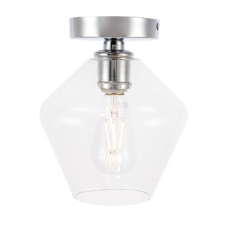 Elegant Lighting - LD2254C - One Light Flush Mount - Gene - Chrome Elegant Lighting - LD2254C - One Light Flush Mount - Gene - Chrome