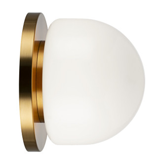 Matteo Lighting - S14511AG - One Light Wall Sconce - PIZZAZZ - Aged Gold Brass