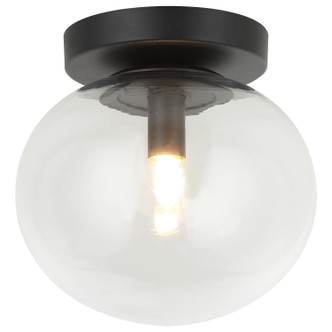 Matteo Lighting - X38101MB - One Light Ceiling Mount - BULBUS - Matte Black