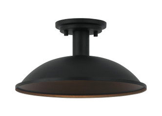 Matteo Lighting - X81901MB - One Light Ceiling Mount - FARMLEY - Matte Black