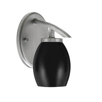 Toltec Lighting - 3720-GP-426-MB - One Light Wall Sconce - Kurve - Graphite