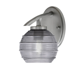 Toltec Lighting - 3720-GP-5112 - One Light Wall Sconce - Kurve - Graphite