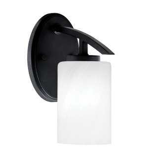 Toltec Lighting - 3720-MB-3001 - One Light Wall Sconce - Kurve - Matte Black