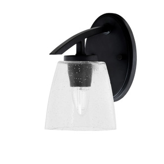 Toltec Lighting - 3720-MB-461 - One Light Wall Sconce - Kurve - Matte Black