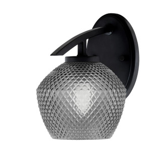 Toltec Lighting - 3720-MB-4622 - One Light Wall Sconce - Kurve - Matte Black