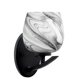 Toltec Lighting - 3720-MB-4819 - One Light Wall Sconce - Kurve - Matte Black