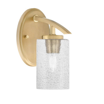 Toltec Lighting - 3720-NAB-3002 - One Light Wall Sconce - Kurve - New Age Brass