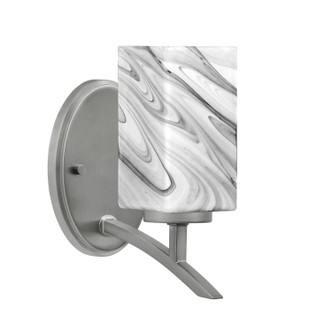 Toltec Lighting - 3721-GP-549 - One Light Wall Sconce - Kurve - Graphite