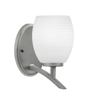 Toltec Lighting - 3721-GP-615 - One Light Wall Sconce - Kurve - Graphite