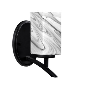 Toltec Lighting - 3721-MB-549 - One Light Wall Sconce - Kurve - Matte Black