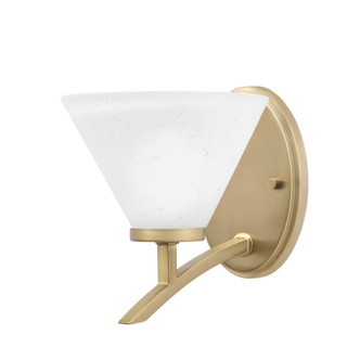 Toltec Lighting - 3721-NAB-312 - One Light Wall Sconce - Kurve - New Age Brass