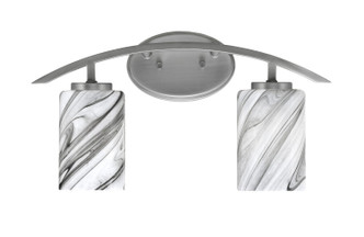 Toltec Lighting - 3722-GP-3009 - Two Light Bath Bar - Kurve - Graphite