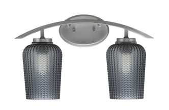Toltec Lighting - 3722-GP-4252 - Two Light Bath Bar - Kurve - Graphite