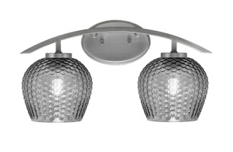Toltec Lighting - 3722-GP-4602 - Two Light Bath Bar - Kurve - Graphite