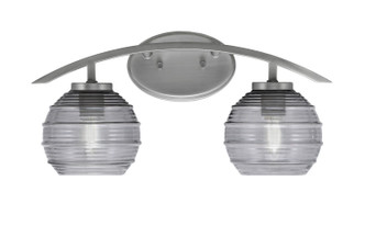 Toltec Lighting - 3722-GP-5112 - Two Light Bath Bar - Kurve - Graphite