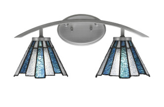 Toltec Lighting - 3722-GP-9325 - Two Light Bath Bar - Kurve - Graphite