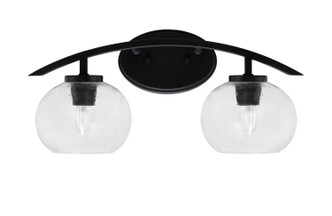 Toltec Lighting - 3722-MB-202 - Two Light Bath Bar - Kurve - Matte Black
