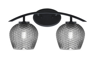 Toltec Lighting - 3722-MB-4602 - Two Light Bath Bar - Kurve - Matte Black