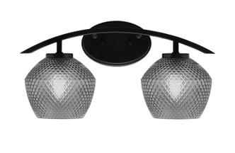 Toltec Lighting - 3722-MB-4622 - Two Light Bath Bar - Kurve - Matte Black