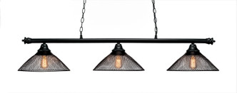 Toltec Lighting - 373-MB-808-LED18A - Four Light Bar - Oxford - Dark Granite