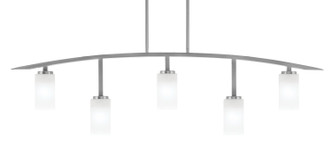 Toltec Lighting - 3745-GP-541 - Five Light Bar - Kurve - Graphite