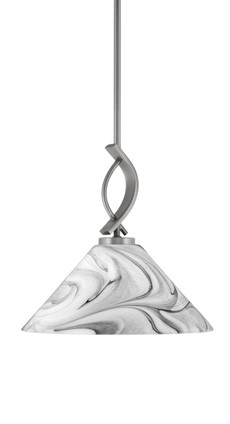 Toltec Lighting - 3901-GP-2129 - One Light Mini Pendant - Cavella - Graphite