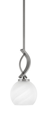 Toltec Lighting - 3901-GP-4101 - One Light Mini Pendant - Cavella - Graphite