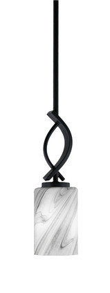 Toltec Lighting - 3901-MB-3009 - One Light Mini Pendant - Cavella - Matte Black