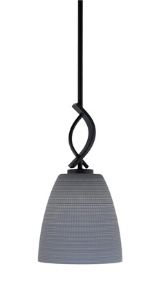 Toltec Lighting - 3901-MB-4072 - One Light Mini Pendant - Cavella - Matte Black
