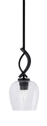 Toltec Lighting - 3901-MB-4810 - One Light Mini Pendant - Cavella - Matte Black