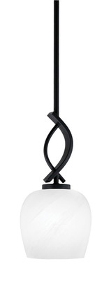 Toltec Lighting - 3901-MB-4811 - One Light Mini Pendant - Cavella - Matte Black