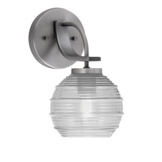 Toltec Lighting - 3911-GP-5110 - One Light Wall Sconce - Cavella - Graphite