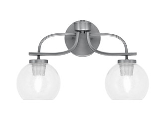 Toltec Lighting - 3912-GP-4100 - Two Light Bath Bar - Cavella - Graphite